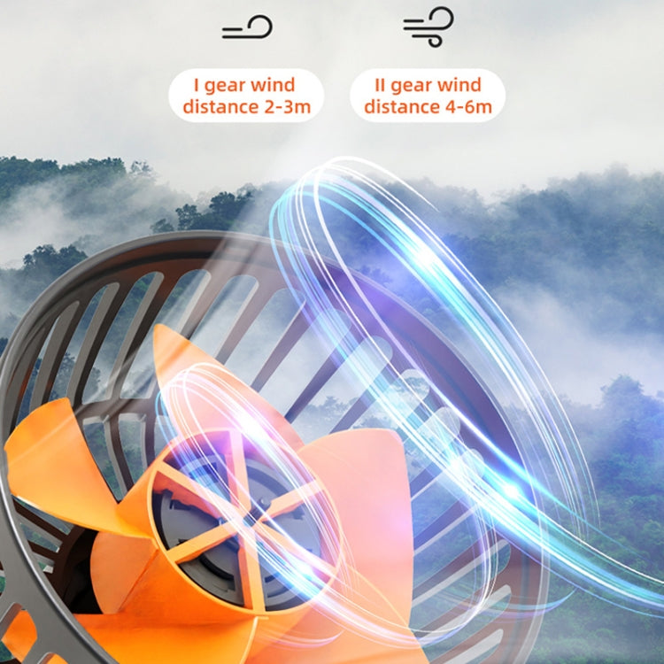 F4310 360-Degree Rotating Adjustable Car Three-Head Fan, Style:5V USB Universal - Heating & Fans by PMC TechLife | Online Shopping South Africa | PMC TechLife | Buy Now Pay Later Mobicred