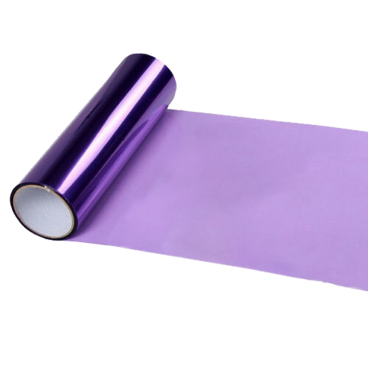 2pcs Car Headlight Protective Film Tail Light Film Motorcycle Fog Light Film, Size:30 x 100cm(Purple) - Auto Film by PMC TechLife | Online Shopping South Africa | PMC TechLife | Buy Now Pay Later Mobicred