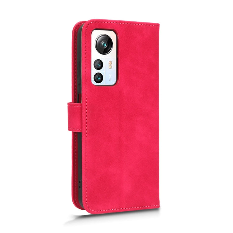 For Blackview A85 Skin Feel Magnetic Flip Leather Phone Case(Rose Red) - More Brand by PMC TechLife | Online Shopping South Africa | PMC TechLife | Buy Now Pay Later Mobicred