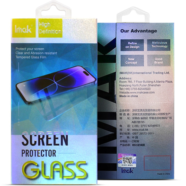 For Honor X8a 4G Global IMAK H Series Tempered Glass Film - Honor Tempered Glass by imak | Online Shopping South Africa | PMC TechLife | Buy Now Pay Later Mobicred