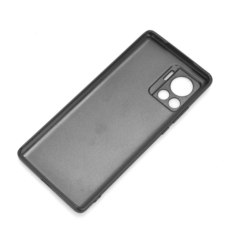 For Motorola Edge 30 Ultra / Moto X30 Pro Sewing Cow Pattern Skin PC + PU + TPU Phone Case(Orange) - Motorola Cases by PMC TechLife | Online Shopping South Africa | PMC TechLife