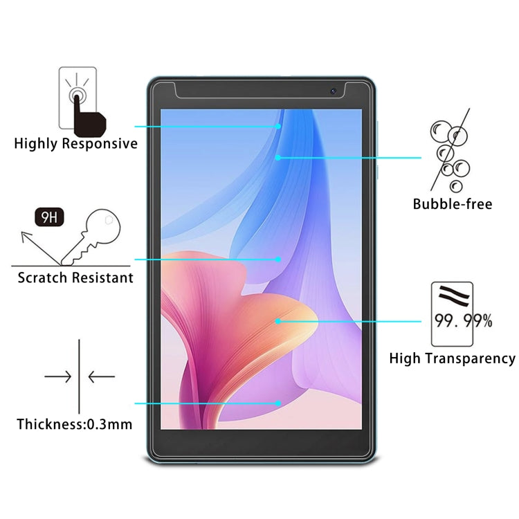 For Blackview Tab 5 9H 2.5D Explosion-proof Tempered Tablet Glass Film - Others by PMC TechLife | Online Shopping South Africa | PMC TechLife