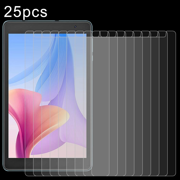For Blackview Tab 5 25pcs 9H 2.5D Explosion-proof Tempered Tablet Glass Film - Others by PMC TechLife | Online Shopping South Africa | PMC TechLife