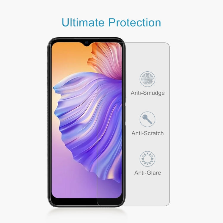 For Doogee N50 10pcs 0.26mm 9H 2.5D Tempered Glass Film - For Doogee by PMC TechLife | Online Shopping South Africa | PMC TechLife