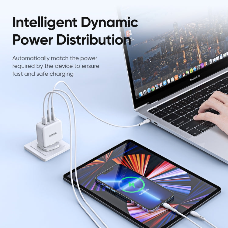 DUZZONA T9 65W Dual USB-C / Type-C+USB GaN Fast Charger, Specification:UK Plug - free shipping - PMC Jewellery - Order now!