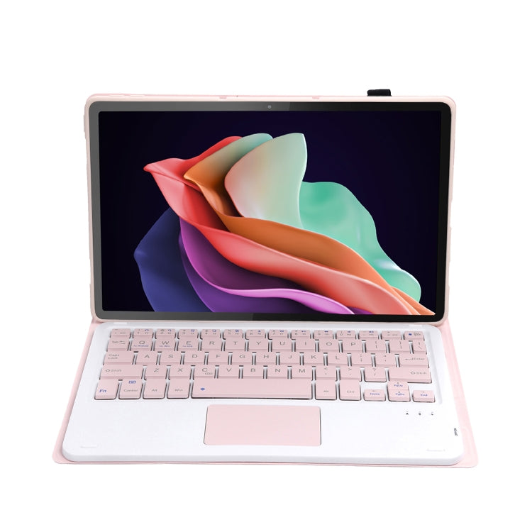 For Huawei MatePad 11 2023 AHW13-A Lambskin Texture Ultra-thin Detachable Bluetooth Keyboard Leather Case with Touchpad(Pink) - free shipping - PMC TechLife - Order now!