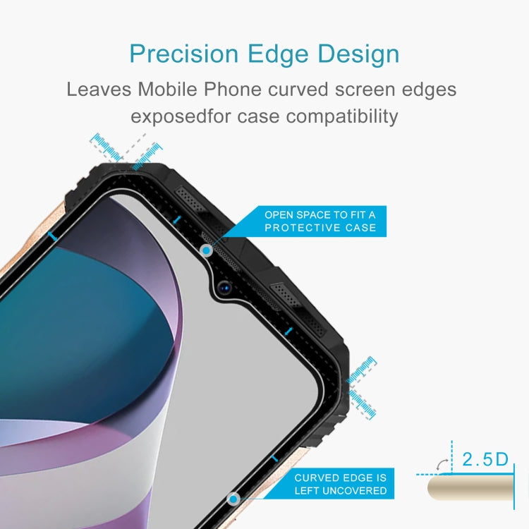 For DOOGEE V30T 50pcs 0.26mm 9H 2.5D Tempered Glass Film - For Doogee by PMC TechLife | Online Shopping South Africa | PMC TechLife | Buy Now Pay Later Mobicred