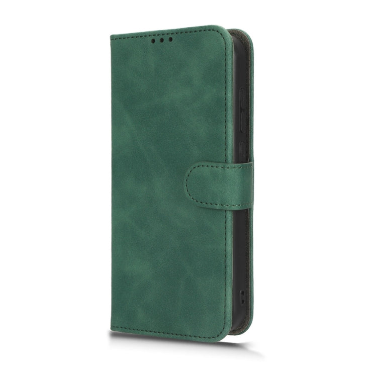 For Doogee X97 / X97 Pro Skin Feel Magnetic Flip Leather Phone Case(Green) - Doogee Cases by PMC TechLife | Online Shopping South Africa | PMC TechLife | Buy Now Pay Later Mobicred