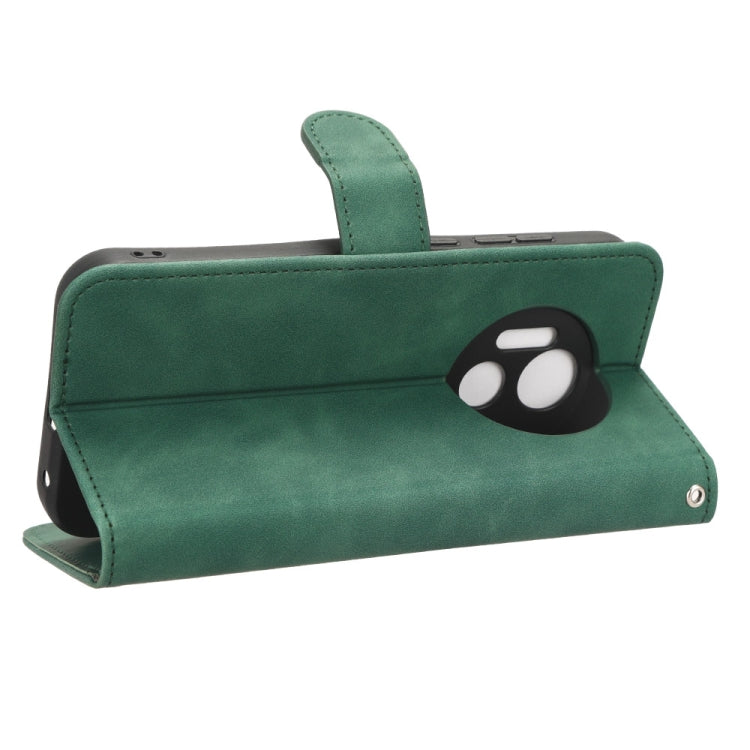 For Doogee X97 / X97 Pro Skin Feel Magnetic Flip Leather Phone Case(Green) - Doogee Cases by PMC TechLife | Online Shopping South Africa | PMC TechLife | Buy Now Pay Later Mobicred