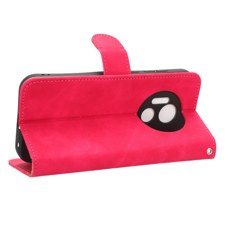 For Doogee X97 / X97 Pro Skin Feel Magnetic Flip Leather Phone Case(Rose Red) - Doogee Cases by PMC TechLife | Online Shopping South Africa | PMC TechLife | Buy Now Pay Later Mobicred