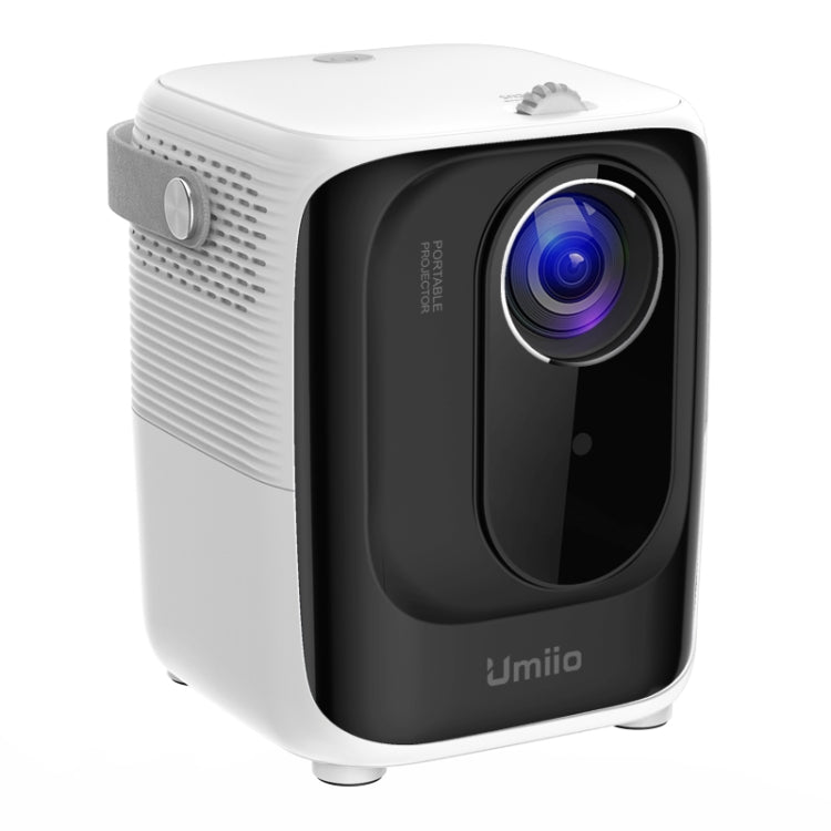 A007 Portable 1280 x 720 HD 113 ANSI Smart LED Projector, Plug:UK Plug(White) - Mini Projector by PMC TechLife | Online Shopping South Africa | PMC TechLife | Buy Now Pay Later Mobicred