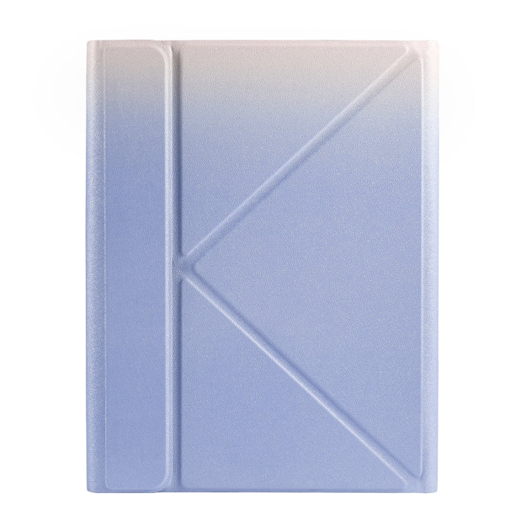 For iPad 2025 / 2022 B10 Triangle Holder Tablet Bluetooth Keyboard Leather Case(Purple) - free shipping - PMC TechLife - Order now!