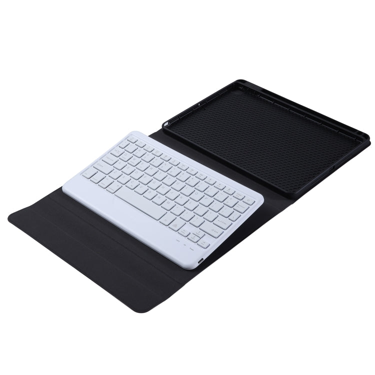 For iPad 2025 / 2022 B10S Triangle Holder Three-color Backlight Bluetooth Keyboard Leather Case(Dark Green) - Universal by PMC TechLife | Online Shopping South Africa | PMC TechLife | Buy Now Pay Later Mobicred