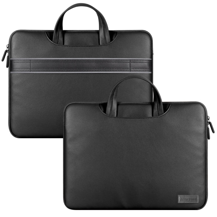 Waterproof PU Laptop Bag Inner Bag, Size:15 inch(Black) - Other by PMC Jewellery | Online Shopping South Africa | PMC Jewellery | Buy Now Pay Later Mobicred