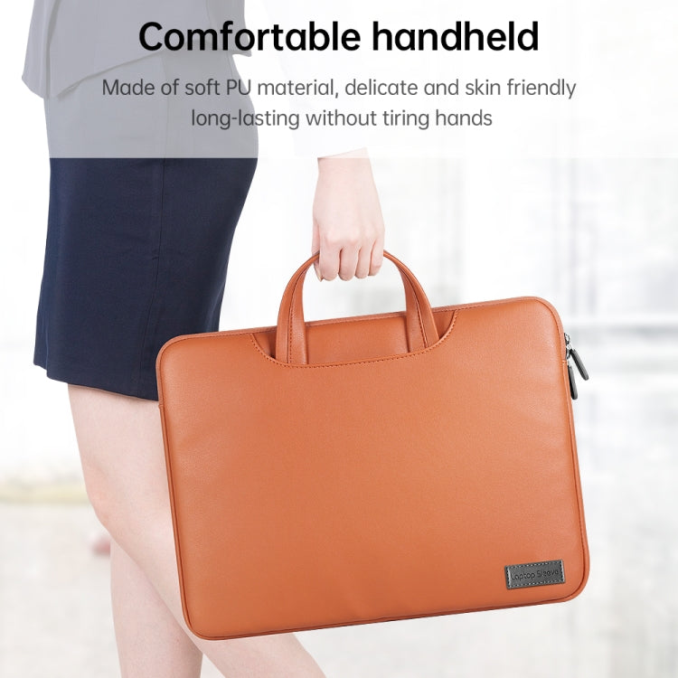 Waterproof PU Laptop Bag Inner Bag with Power Pack, Size:15 inch(Black) - Other by PMC TechLife | Online Shopping South Africa | PMC TechLife | Buy Now Pay Later Mobicred