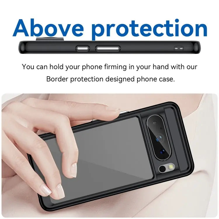 For Google Pixel 8 Pro Colorful Series Acrylic + TPU Phone Case(Black) - free shipping - PMC TechLife - Order now!