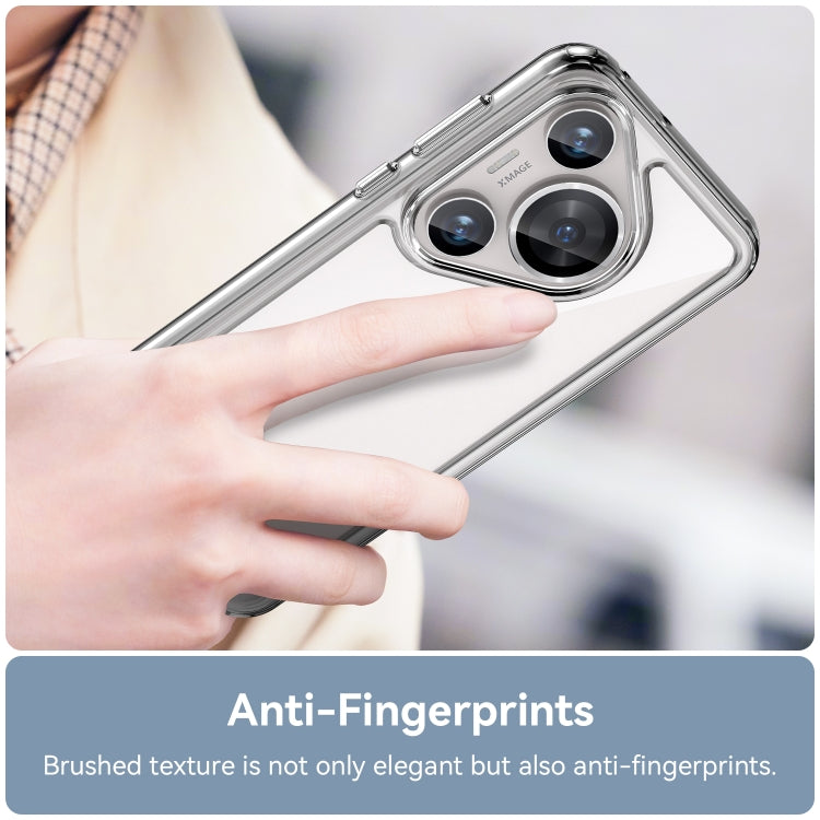 For Huawei Pura 70 Pro+ Colorful Series Acrylic + TPU Phone Case(Transparent) - Huawei Cases by PMC Jewellery | Online Shopping South Africa | PMC Jewellery | Buy Now Pay Later Mobicred