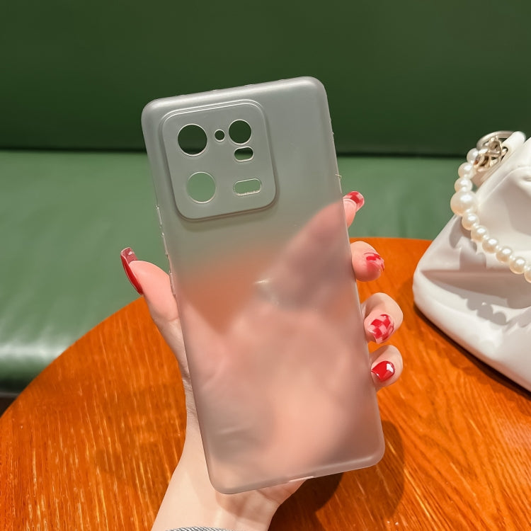 For Xiaomi 13 Pro Frosted PP Phone Case(Transparent Grey) - 13 Pro Cases by PMC TechLife | Online Shopping South Africa | PMC TechLife