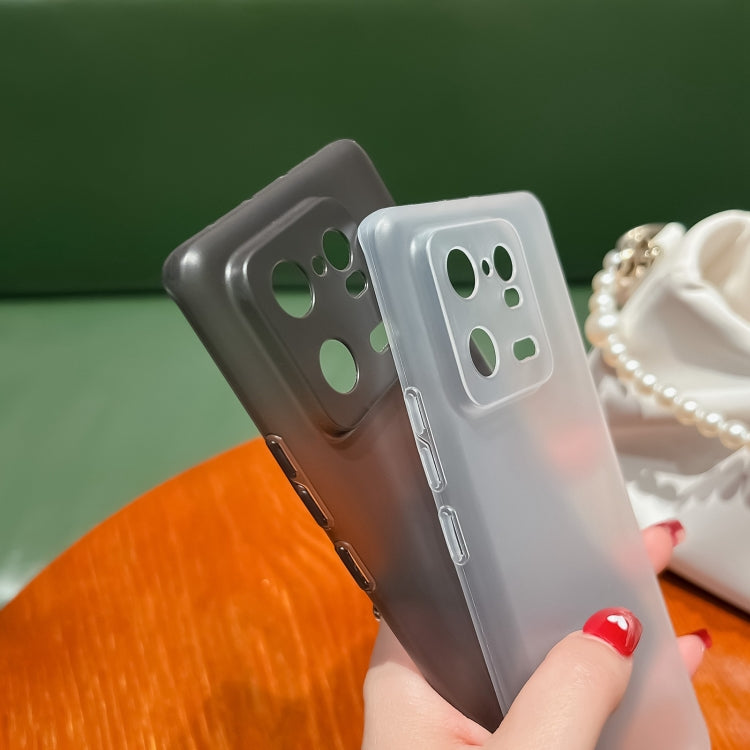 For Xiaomi 13 Pro Frosted PP Phone Case(Transparent Grey) - 13 Pro Cases by PMC TechLife | Online Shopping South Africa | PMC TechLife