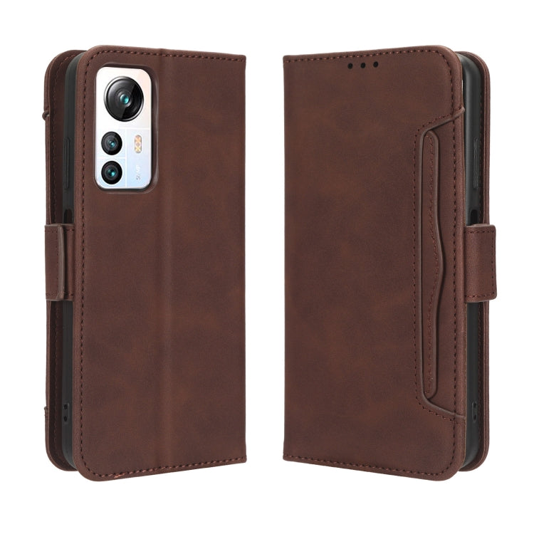 For Blackview A85 Skin Feel Calf Texture Card Slots Leather Phone Case(Brown) - More Brand by PMC TechLife | Online Shopping South Africa | PMC TechLife | Buy Now Pay Later Mobicred