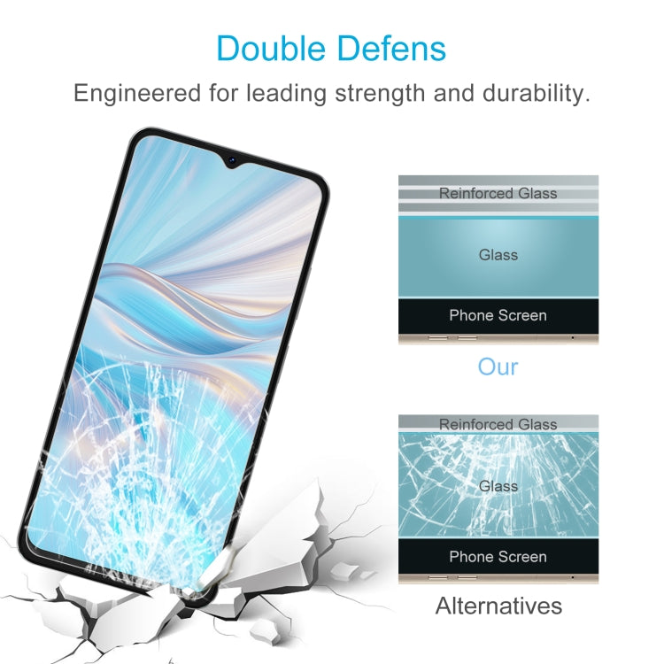 For Blackview Oscal C70 50pcs 0.26mm 9H 2.5D Tempered Glass Film - For Blackview by PMC TechLife | Online Shopping South Africa | PMC TechLife