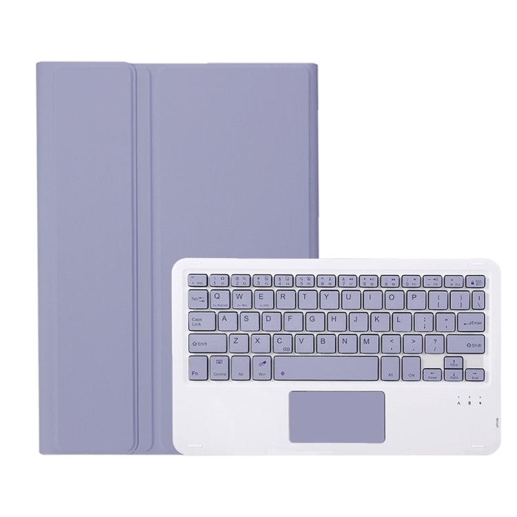 For Xiaomi Pad 6 / Pad 6 Pro A0N7-A Lambskin Texture Ultra-thin Bluetooth Keyboard Leather Case with Touchpad(Purple) - free shipping - PMC TechLife - Order now!