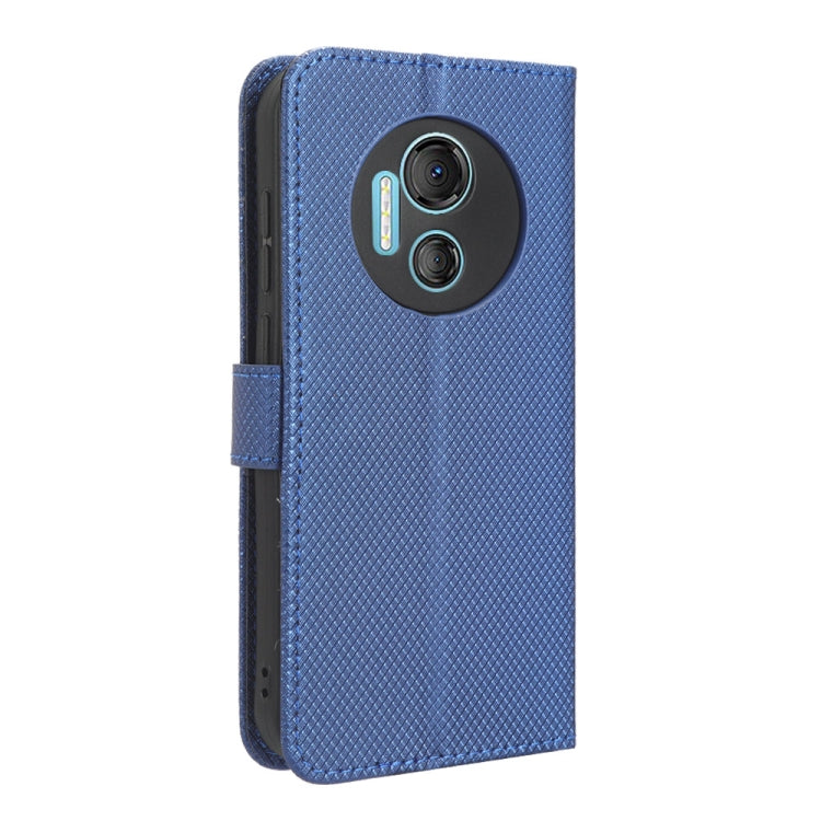 For Doogee X97 / X97 Pro Diamond Texture Leather Phone Case(Blue) - Doogee Cases by PMC TechLife | Online Shopping South Africa | PMC TechLife | Buy Now Pay Later Mobicred