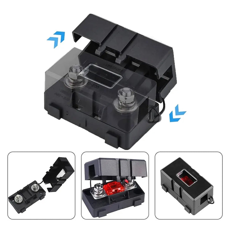 4 in 1 ANS-H Car Fuse Holder Fuse Box, Current:120A - Fuse by PMC TechLife | Online Shopping South Africa | PMC TechLife | Buy Now Pay Later Mobicred