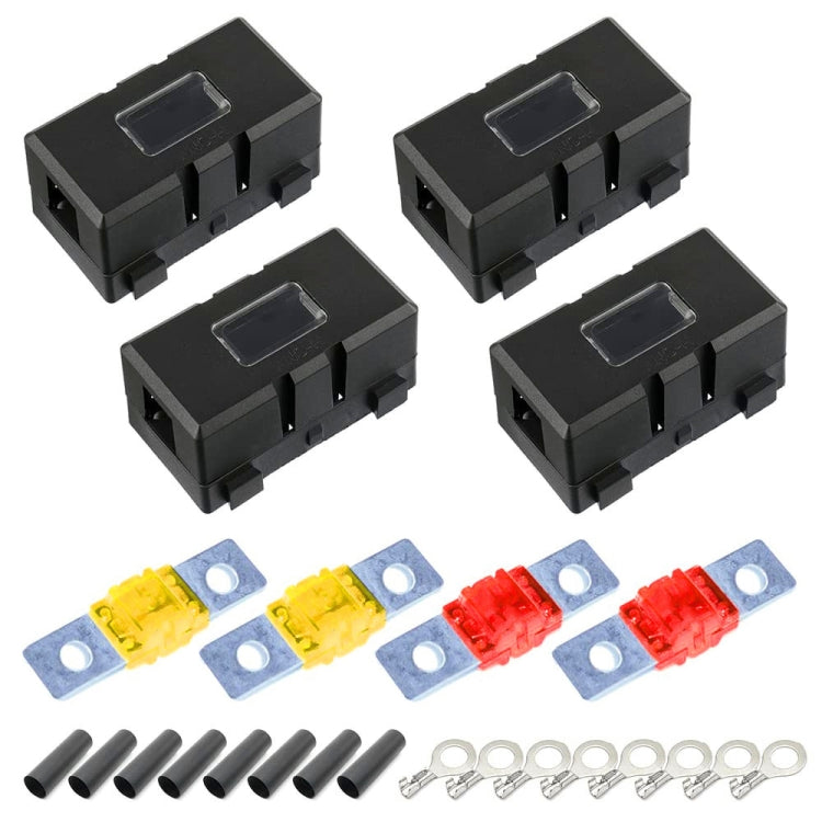 4 in 1 ANS-H Car Fuse Holder Fuse Box, Current:150A - Fuse by PMC TechLife | Online Shopping South Africa | PMC TechLife | Buy Now Pay Later Mobicred
