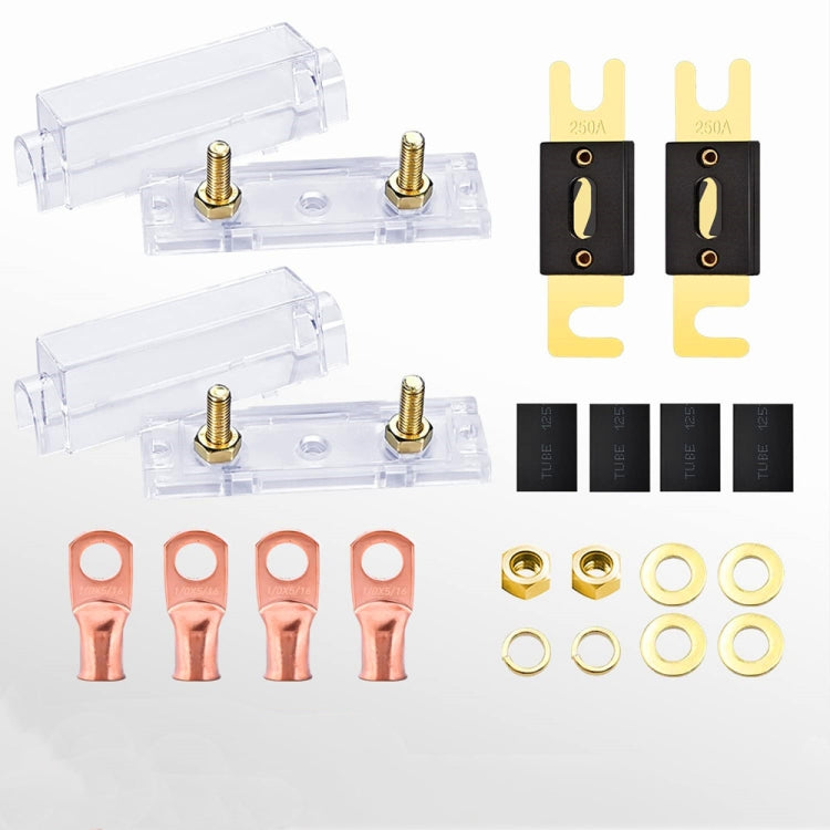 2 in 1 ANL Car Fuse Holder Electrical Protection Insulating Cover, Current:80A - Fuse by PMC TechLife | Online Shopping South Africa | PMC TechLife | Buy Now Pay Later Mobicred