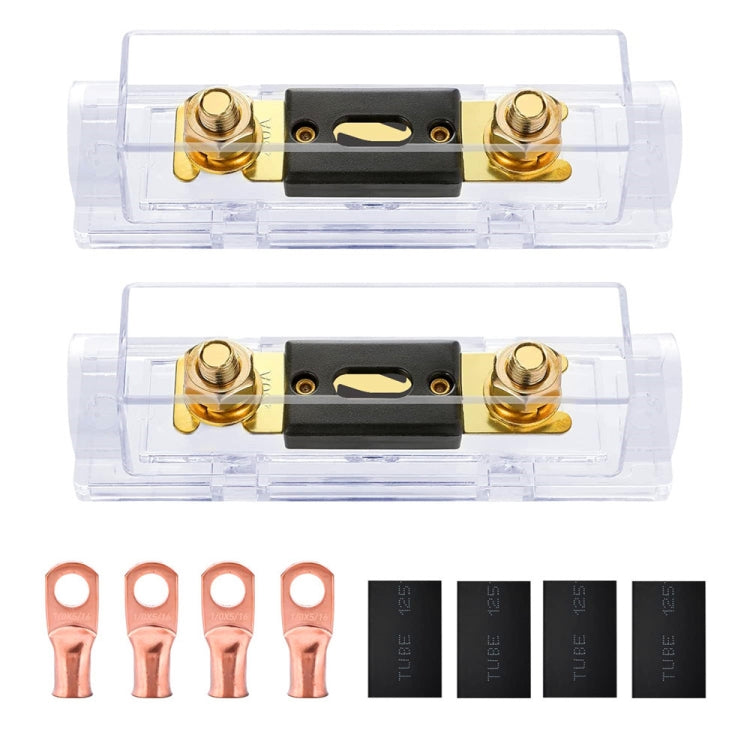2 in 1 ANL Car Fuse Holder Electrical Protection Insulating Cover, Current:250A - free shipping - PMC TechLife - Order now!