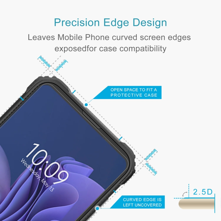 For Blackview BV5300 10pcs 0.26mm 9H 2.5D Tempered Glass Film - For Blackview by PMC TechLife | Online Shopping South Africa | PMC TechLife