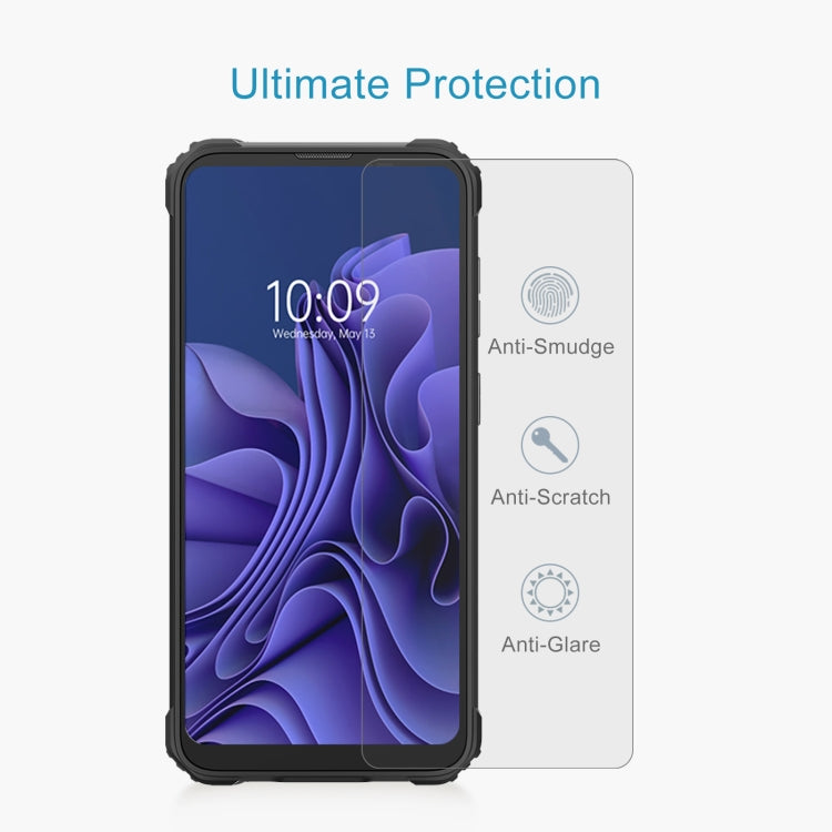 For Blackview BV5300 50pcs 0.26mm 9H 2.5D Tempered Glass Film - For Blackview by PMC TechLife | Online Shopping South Africa | PMC TechLife