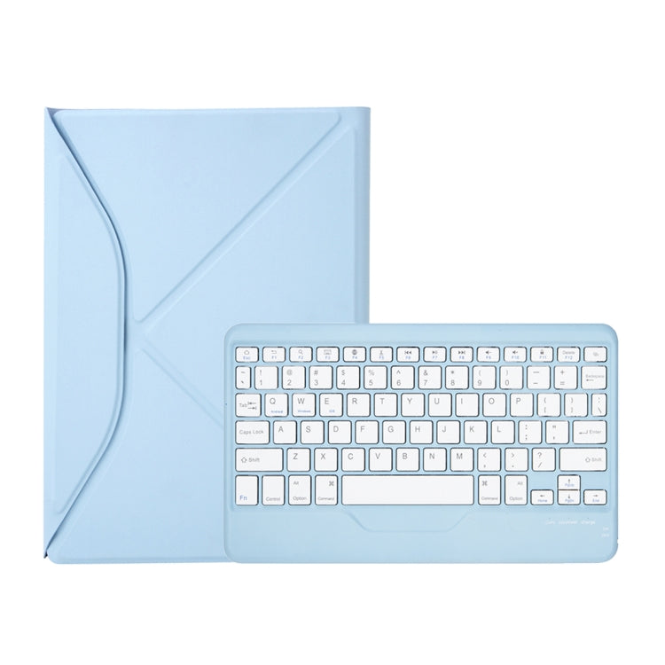 Z10B For iPad 10th Gen 10.9 2022 Pen Slot Bluetooth Keyboard Leather Tablet Case(Blue) - Universal by PMC TechLife | Online Shopping South Africa | PMC TechLife