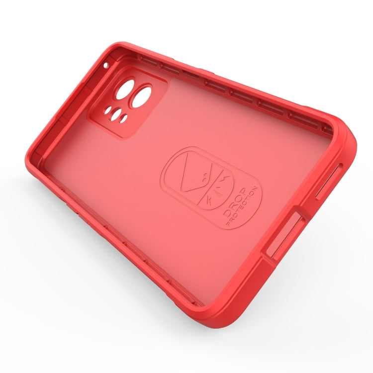 For Realme GT2 Pro Magic Shield TPU + Flannel Phone Case(Dark Grey) - Realme Cases by PMC TechLife | Online Shopping South Africa | PMC TechLife | Buy Now Pay Later Mobicred