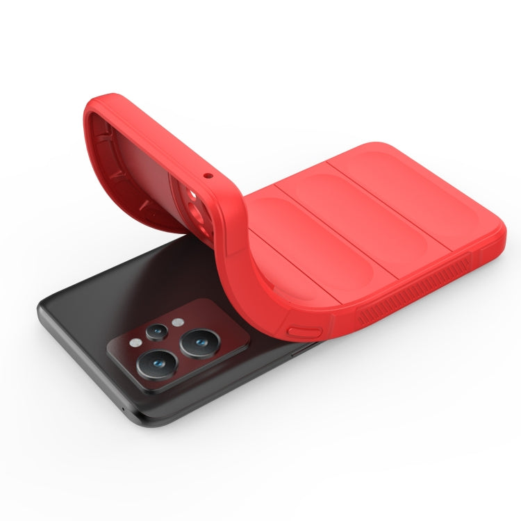 For Realme GT2 Pro Magic Shield TPU + Flannel Phone Case(Wine Red) - Realme Cases by PMC TechLife | Online Shopping South Africa | PMC TechLife | Buy Now Pay Later Mobicred