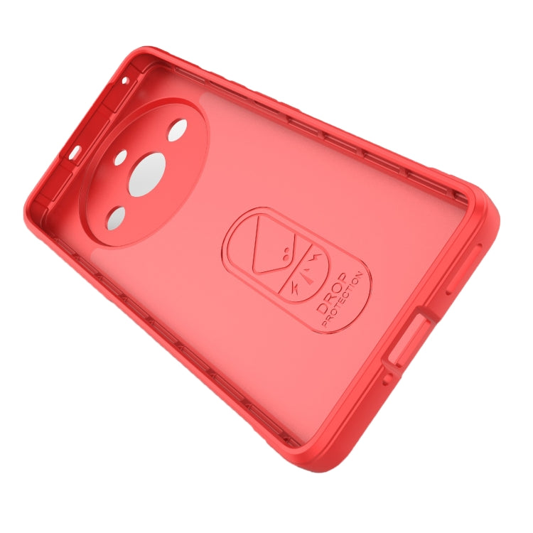 For Realme 11 Pro 5G/11 Pro+ 5G Magic Shield TPU + Flannel Phone Case(Dark Grey) - Realme Cases by PMC TechLife | Online Shopping South Africa | PMC TechLife | Buy Now Pay Later Mobicred