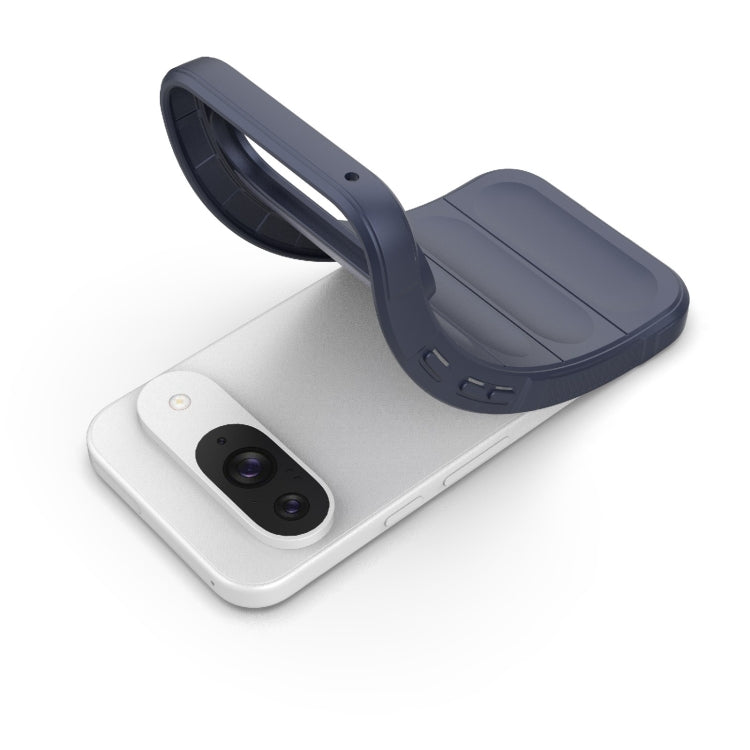 For Google Pixel 9 5G Global Magic Shield TPU + Flannel Phone Case(Light Blue) - free shipping - PMC TechLife - Order now!