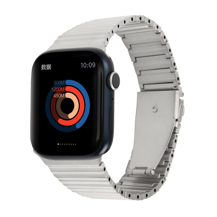 Ocean Metal Replacement Watch Band For Apple Watch SE 2023 40mm(Silver) - Watch Bands by PMc TechLife | Online Shopping South Africa | PMc TechLife | Buy Now Pay Later Mobicred