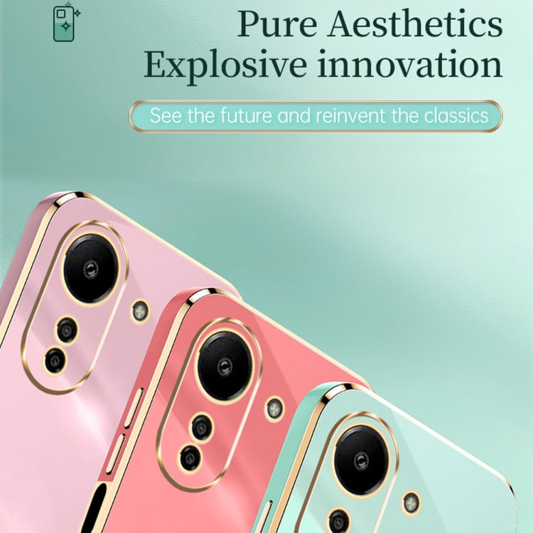 For Xiaomi Redmi 13C 4G XINLI Straight Edge 6D Electroplate TPU Phone Case with Ring Holder(Celestial Blue) - Xiaomi Cases by XINLI | Online Shopping South Africa | PMC TechLife | Buy Now Pay Later Mobicred