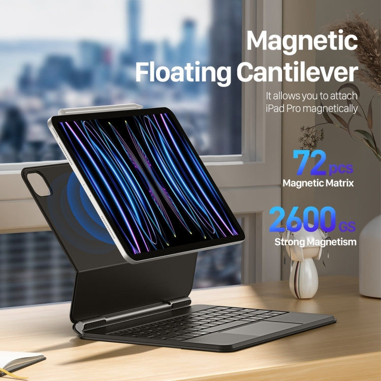 DUX DUCIS MK Series Floating Magnetic Keyboard Tablet Leather Case For iPad Pro 11 2022 / Air 11 2024 - free shipping - PMC TechLife - Order now!