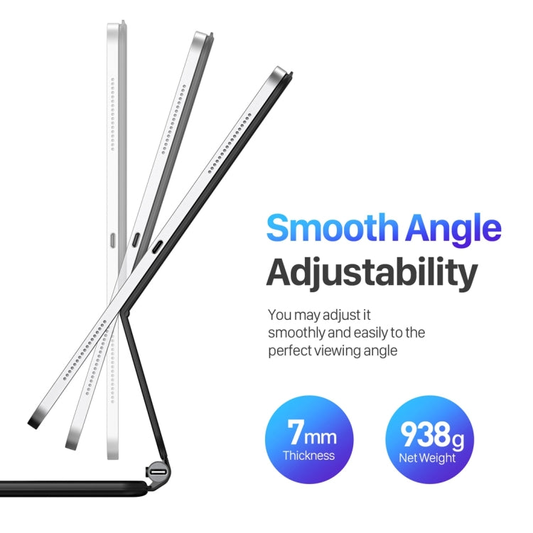 DUX DUCIS MK Series Floating Magnetic Keyboard Tablet Leather Case For iPad Pro 12.9 2022 - free shipping - PMC TechLife - Order now!