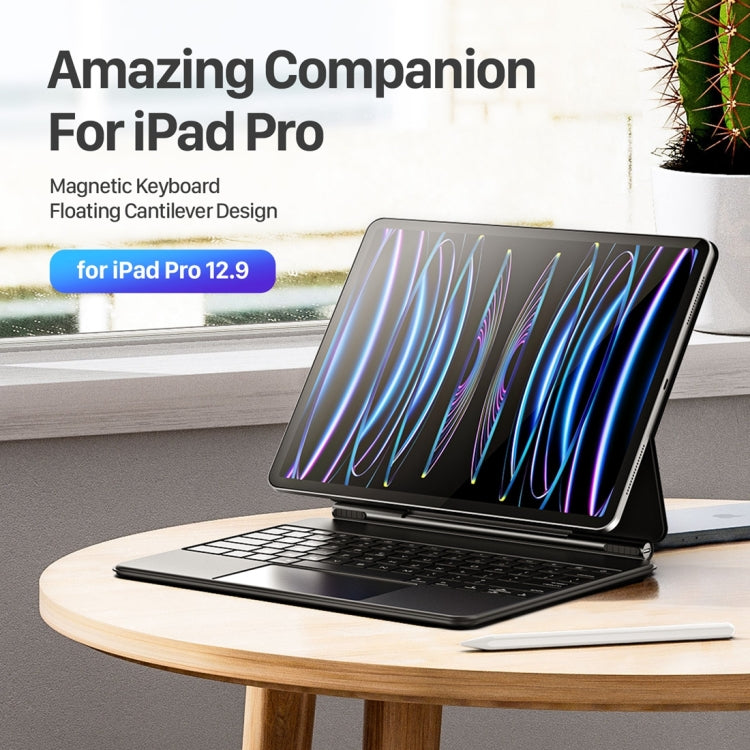 DUX DUCIS MK Series Floating Magnetic Keyboard Tablet Leather Case For iPad Pro 12.9 2021 - free shipping - PMC TechLife - Order now!