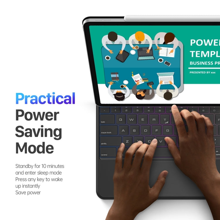 DUX DUCIS MK Series Floating Magnetic Keyboard Tablet Leather Case For iPad Pro 12.9 2021 - free shipping - PMC TechLife - Order now!