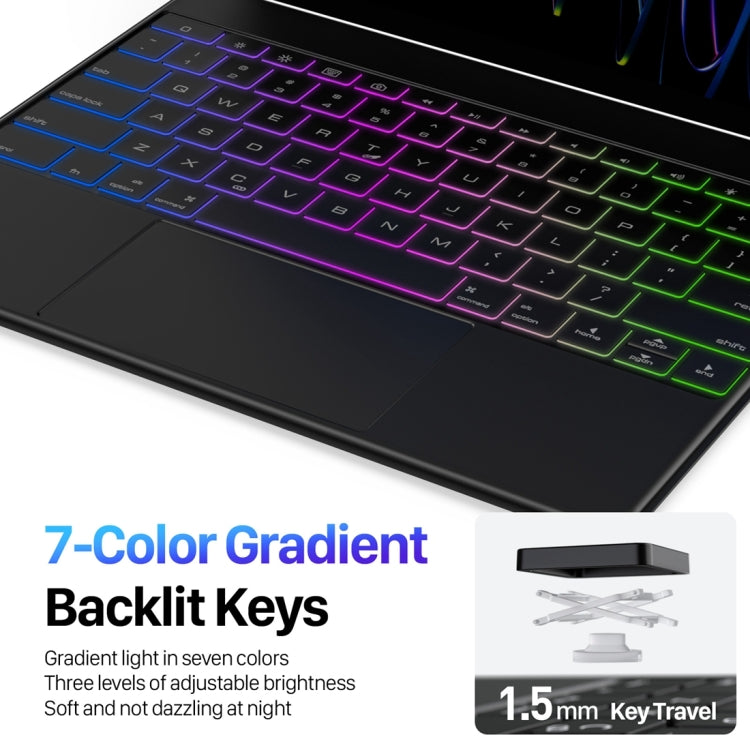 DUX DUCIS MK Series Floating Magnetic Keyboard Tablet Leather Case For iPad Pro 12.9 2020 - free shipping - PMC TechLife - Order now!