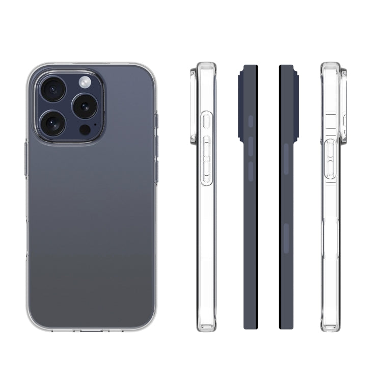 For iPhone 16 Pro Waterproof Texture TPU Phone Case(Transparent) - iPhone 16 Pro Cases by PMC TechLife | Online Shopping South Africa | PMC TechLife | Buy Now Pay Later Mobicred