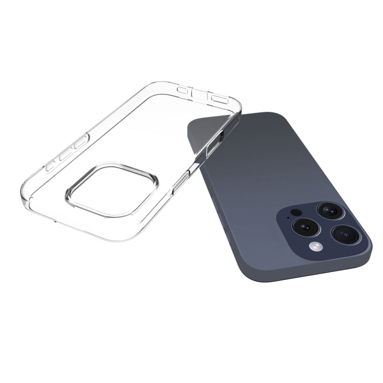 For iPhone 16 Pro Waterproof Texture TPU Phone Case(Transparent) - iPhone 16 Pro Cases by PMC TechLife | Online Shopping South Africa | PMC TechLife | Buy Now Pay Later Mobicred