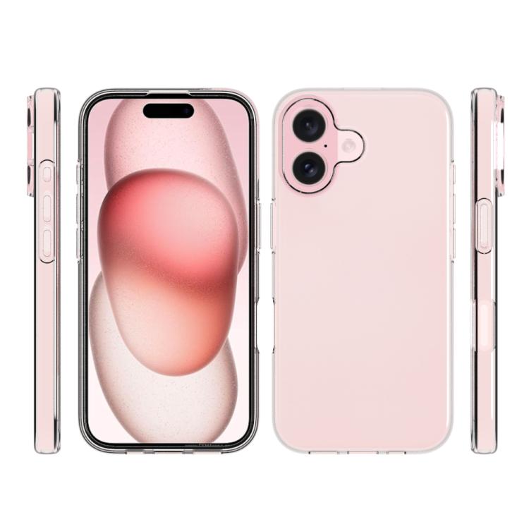 For iPhone 17 Waterproof Texture TPU Phone Case(Transparent) - free shipping - PMc TechLife - Order now!