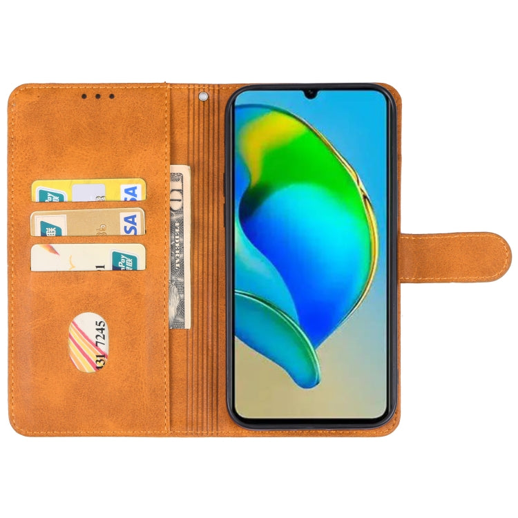 For ZTE Blade V41 Smart Leather Phone Case(Brown) - ZTE Cases by PMC TechLife | Online Shopping South Africa | PMC TechLife | Buy Now Pay Later Mobicred