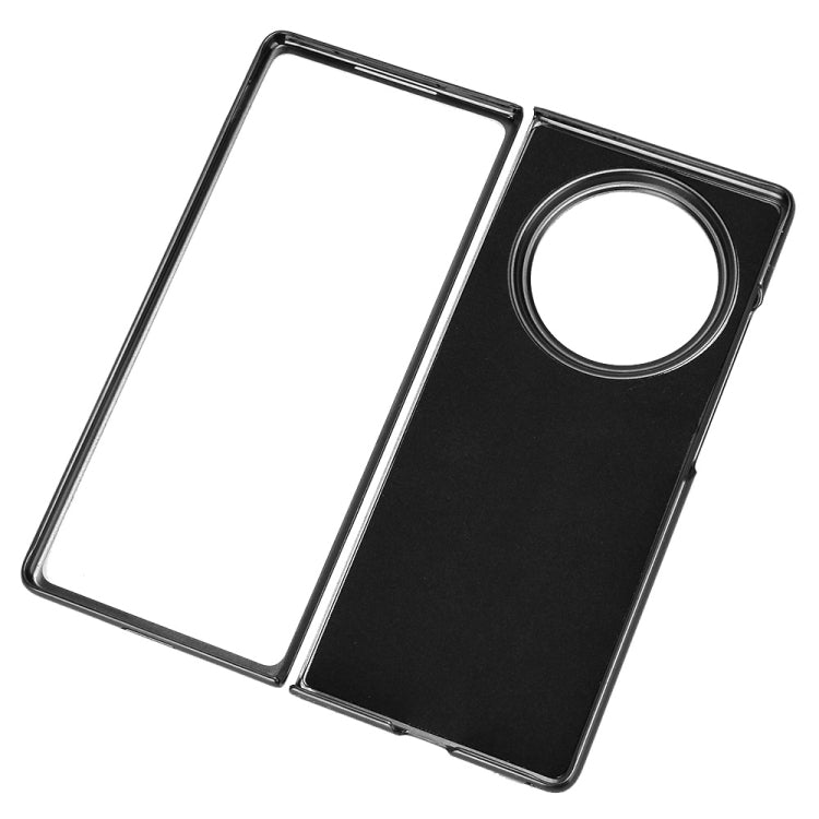 For vivo X Fold3 Litchi Texture Card Slots Back Cover Phone Case(Black) - vivo Cases by PMC TechLife | Online Shopping South Africa | PMC TechLife | Buy Now Pay Later Mobicred